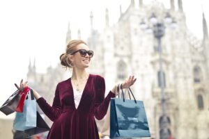 Happy Customer Retail Shopping